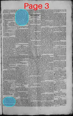 Page thumbnail for Elizabeth Town Gazette
