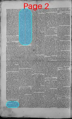 Page thumbnail for Elizabeth Town Gazette