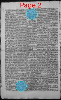 Page thumbnail for Elizabeth Town Gazette