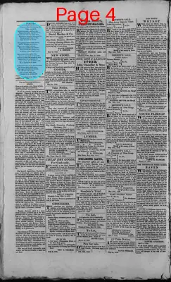 Page thumbnail for Elizabeth Town Gazette