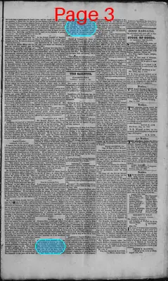 Page thumbnail for Elizabeth Town Gazette