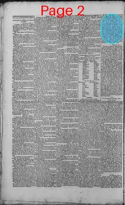 Page thumbnail for Elizabeth Town Gazette