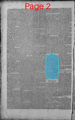 Page thumbnail for Elizabeth Town Gazette