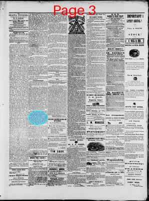 Page thumbnail for The Weekly Shasta Courier
