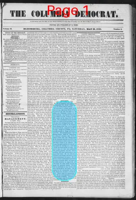 Page thumbnail for The Columbia Democrat