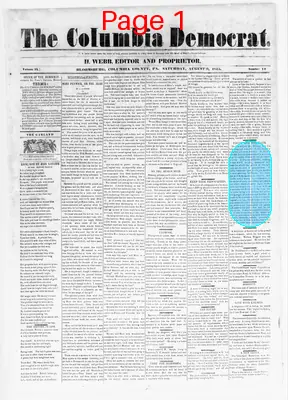 Page thumbnail for The Columbia Democrat
