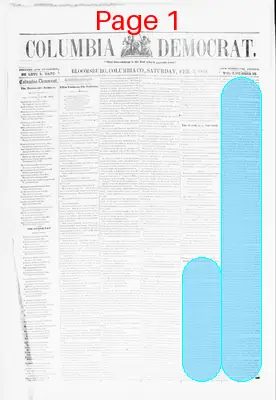 Page thumbnail for The Columbia Democrat