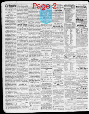 Page thumbnail for Columbia Democrat And Bloomsburg General Advertiser