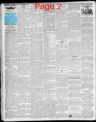 Page thumbnail for Columbia Democrat And Bloomsburg General Advertiser
