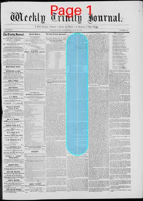 Page thumbnail for Weekly Trinity Journal
