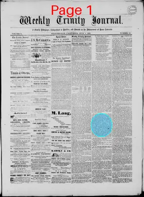 Page thumbnail for Weekly Trinity Journal