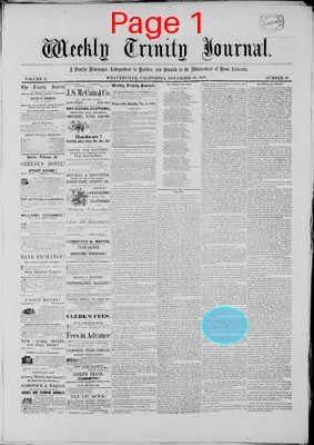 Page thumbnail for Weekly Trinity Journal