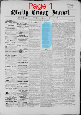 Page thumbnail for Weekly Trinity Journal