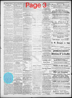 Page thumbnail for Frostburg Mining Journal