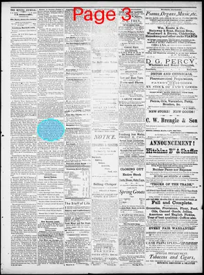 Page thumbnail for Frostburg Mining Journal