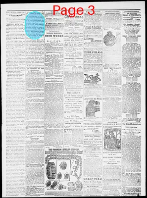 Page thumbnail for Frostburg Mining Journal