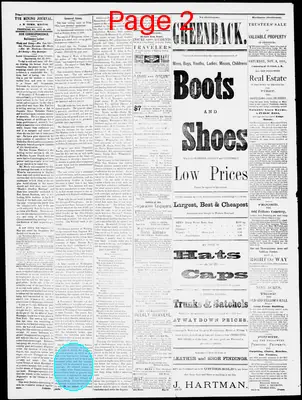 Page thumbnail for Frostburg Mining Journal