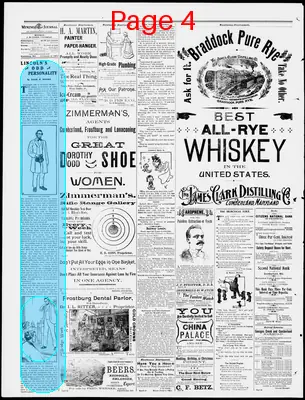 Page thumbnail for Frostburg Mining Journal