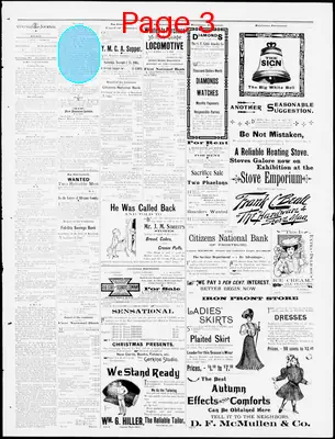 Page thumbnail for Frostburg Mining Journal