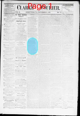 Page thumbnail for Clarke Courier