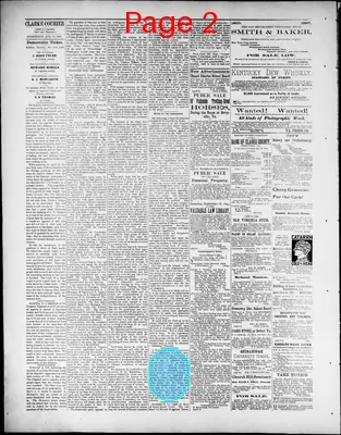 Page thumbnail for Clarke Courier