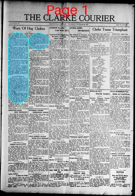 Page thumbnail for Clarke Courier