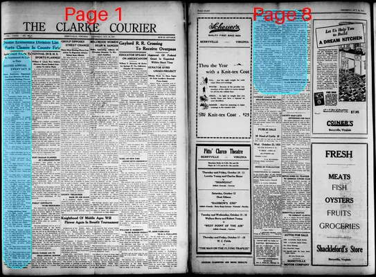 Page thumbnail for Clarke Courier