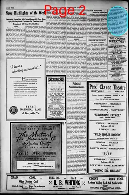 Page thumbnail for Clarke Courier