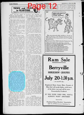 Page thumbnail for Clarke Courier
