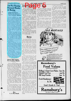 Page thumbnail for Clarke Courier