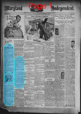 Page thumbnail for Maryland Independent