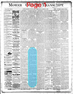 Page thumbnail for Mower County Transcript