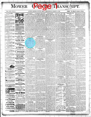 Page thumbnail for Mower County Transcript