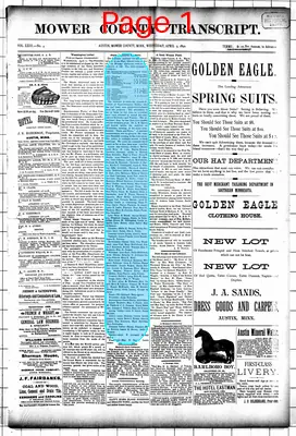 Page thumbnail for Mower County Transcript