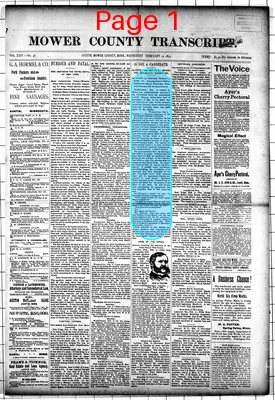Page thumbnail for Mower County Transcript