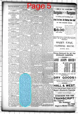 Page thumbnail for Mower County Transcript