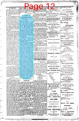 Page thumbnail for The Grange Advance