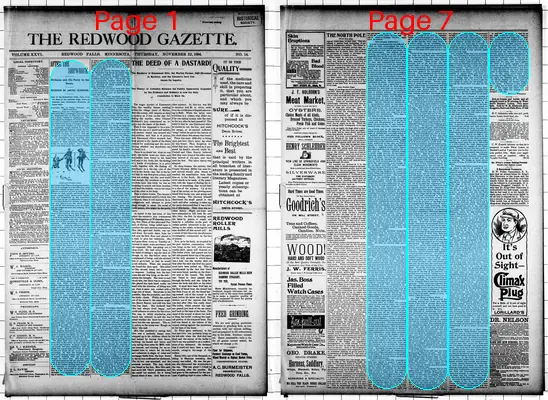 Page thumbnail for The Redwood Gazette