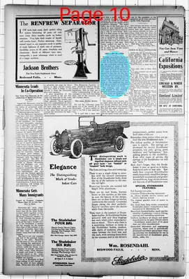 Page thumbnail for The Redwood Gazette