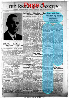 Page thumbnail for The Redwood Gazette