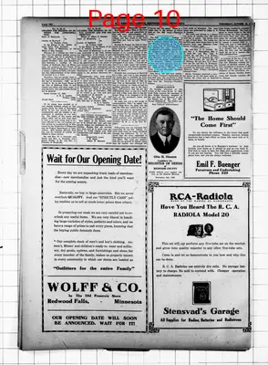 Page thumbnail for The Redwood Gazette