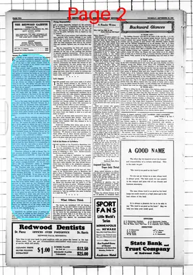 Page thumbnail for The Redwood Gazette