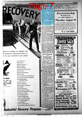 Page thumbnail for The Redwood Gazette