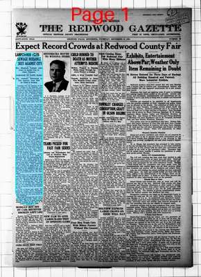 Page thumbnail for The Redwood Gazette