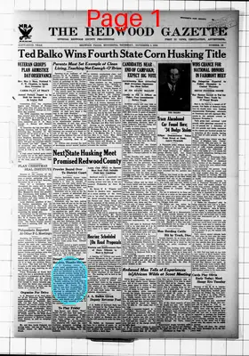 Page thumbnail for The Redwood Gazette