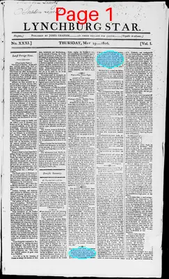 Page thumbnail for Lynchburg Star