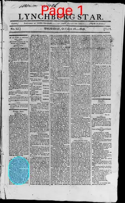 Page thumbnail for Lynchburg Star