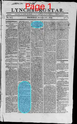 Page thumbnail for Lynchburg Star