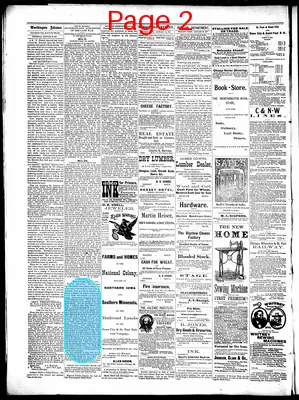 Page thumbnail for The Worthington Advance