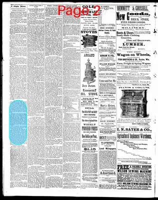 Page thumbnail for The Worthington Advance